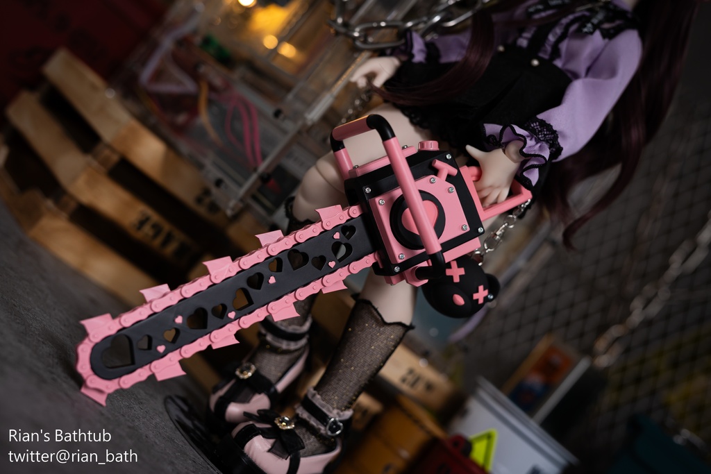 【ぶんぶんまる】ドール向けチェーンソー