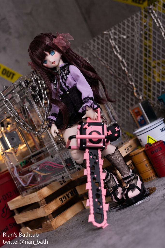 【ぶんぶんまる】ドール向けチェーンソー