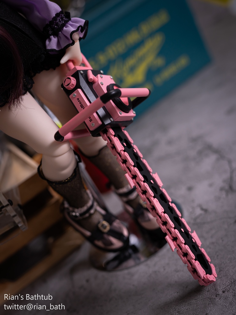 【ぶんぶんまる】ドール向けチェーンソー