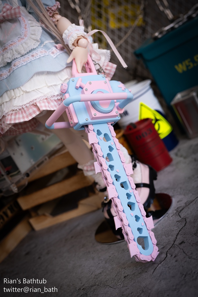 【ぶんぶんまる】ドール向けチェーンソー