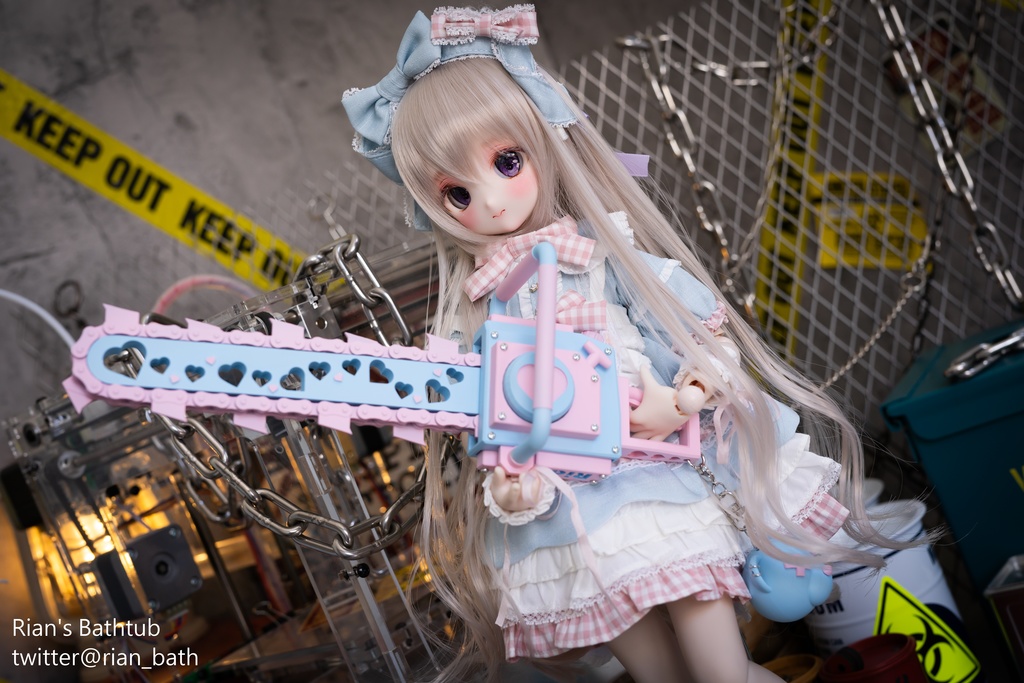 【ぶんぶんまる】ドール向けチェーンソー