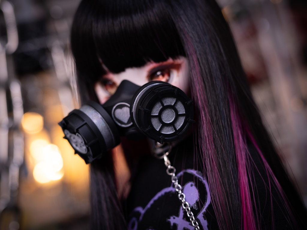 ドール用ガスマスク【くましゅこ】