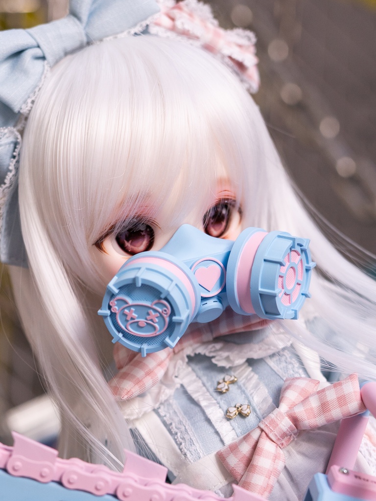 ドール用ガスマスク【くましゅこ】