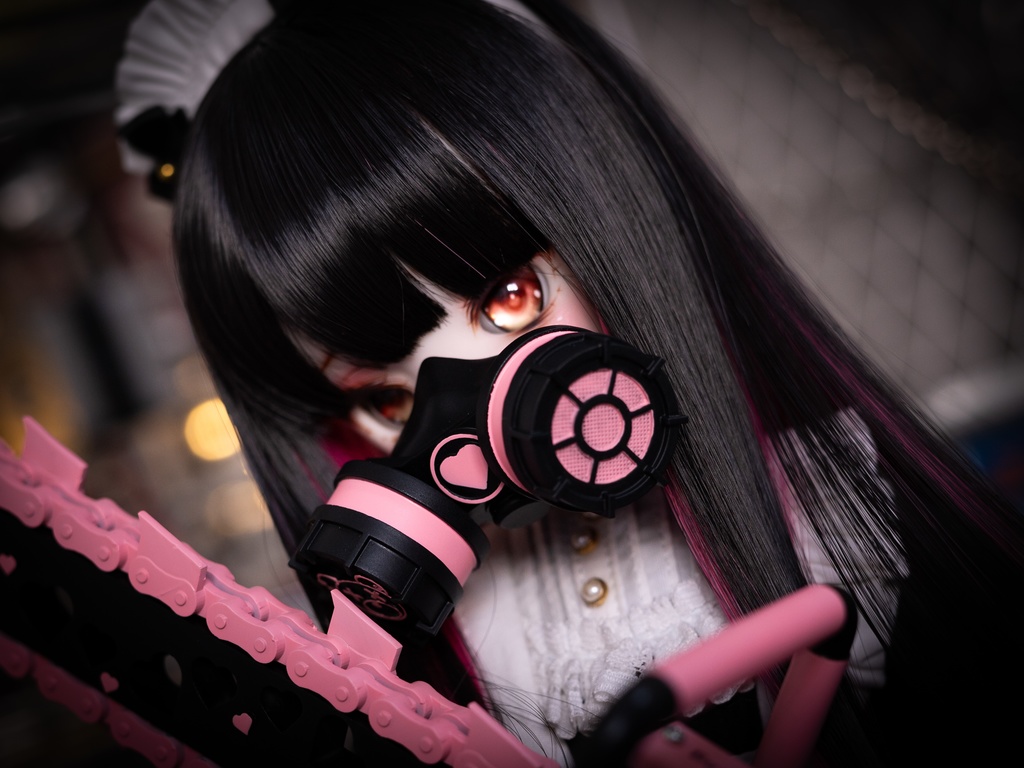 ドール用ガスマスク【くましゅこ】