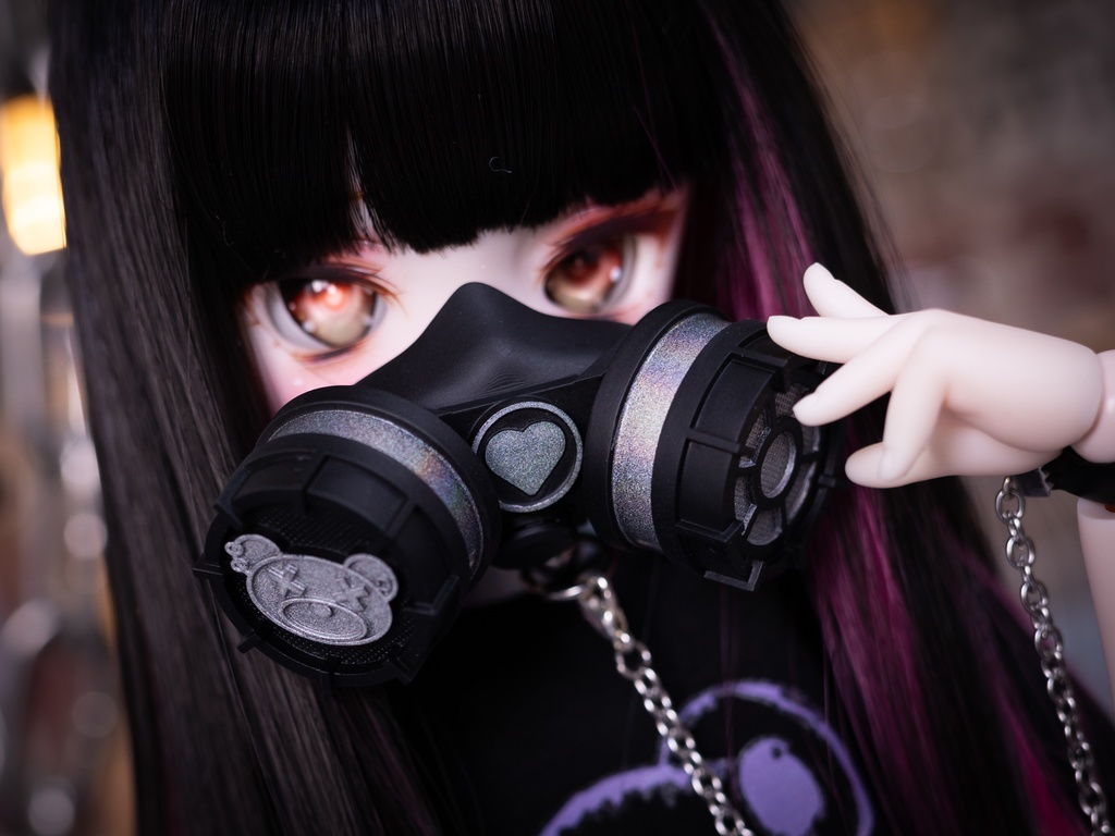 ドール用ガスマスク【くましゅこ】