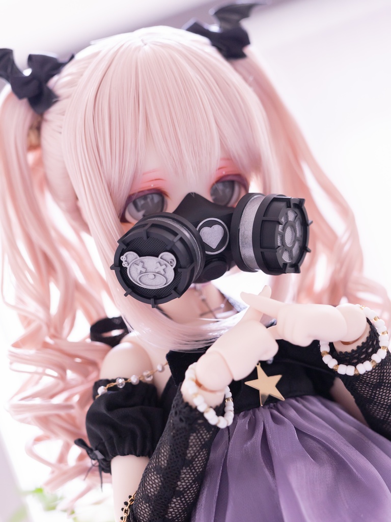 ドール用ガスマスク【くましゅこ】