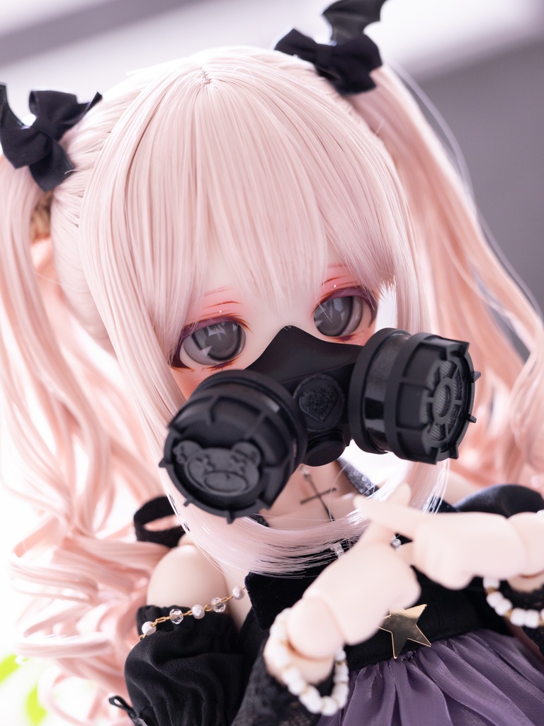ドール用ガスマスク【くましゅこ】