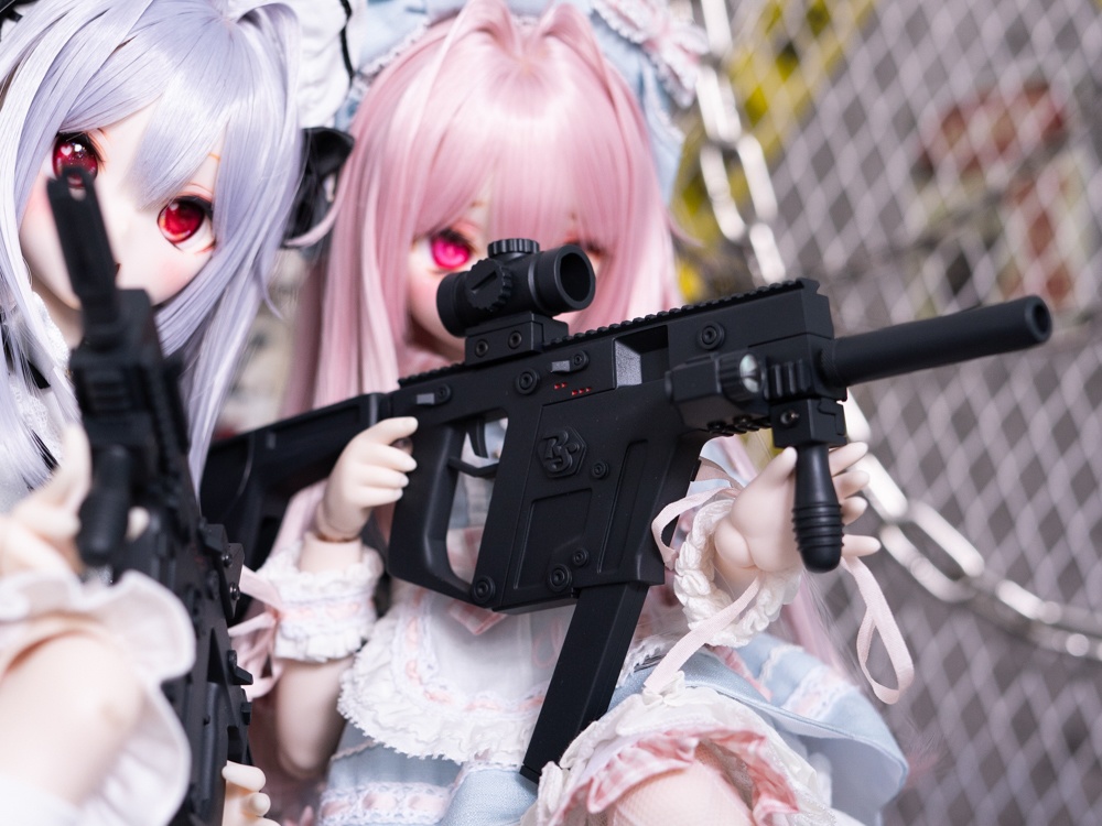 ドール向け 1/3サイズ マシンガン★リアンストライカーβ★