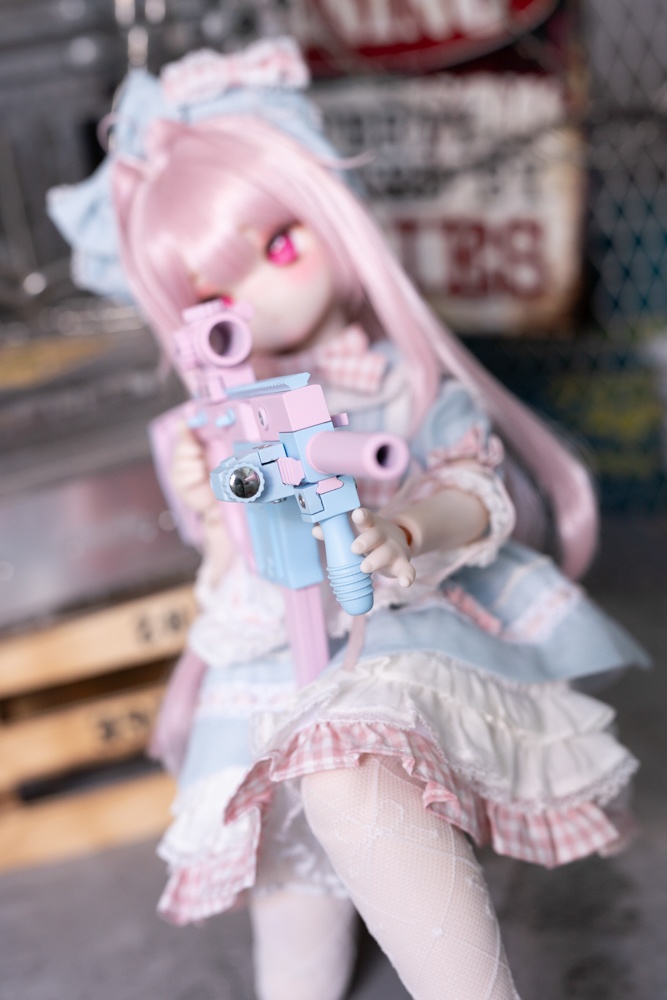 ドール向け 1/3サイズ マシンガン★リアンストライカーβ★