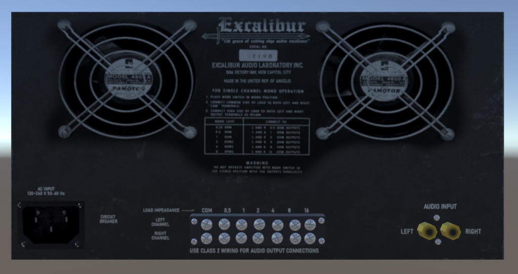 Vintage Power Amplifier