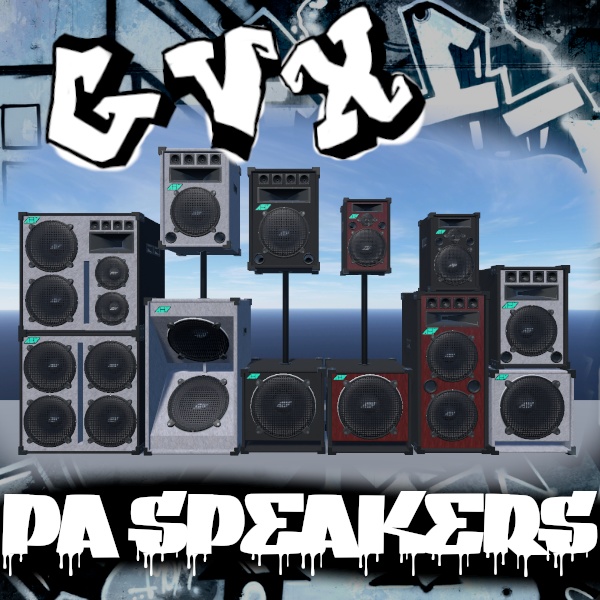 GVX PA Speakers