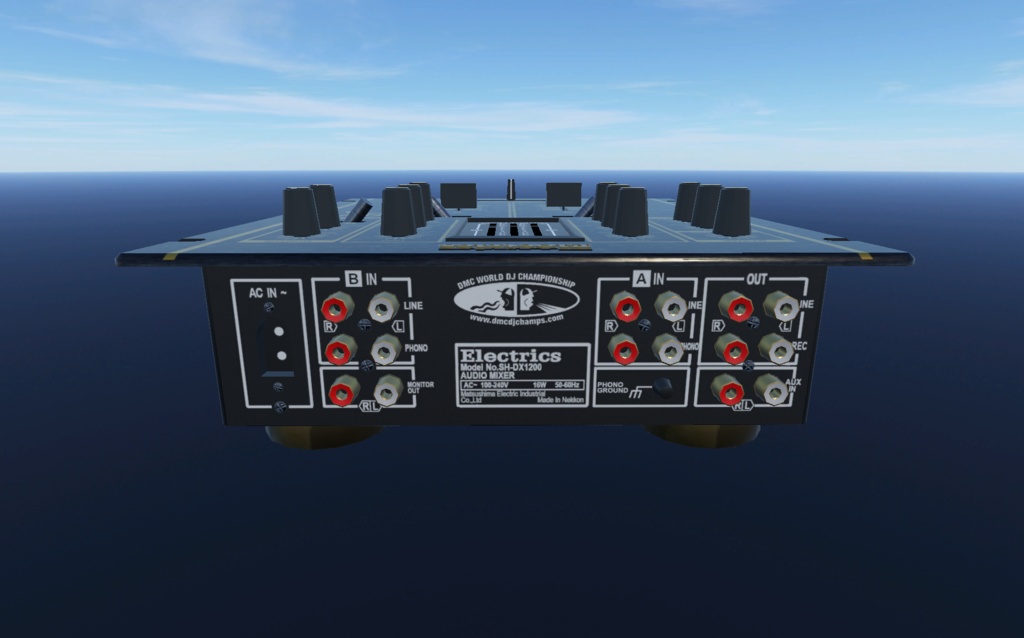 Electrics SH-DX1200 Scratch DJ Mixer