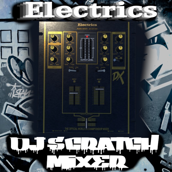 Electrics SH-DX1200 Scratch DJ Mixer