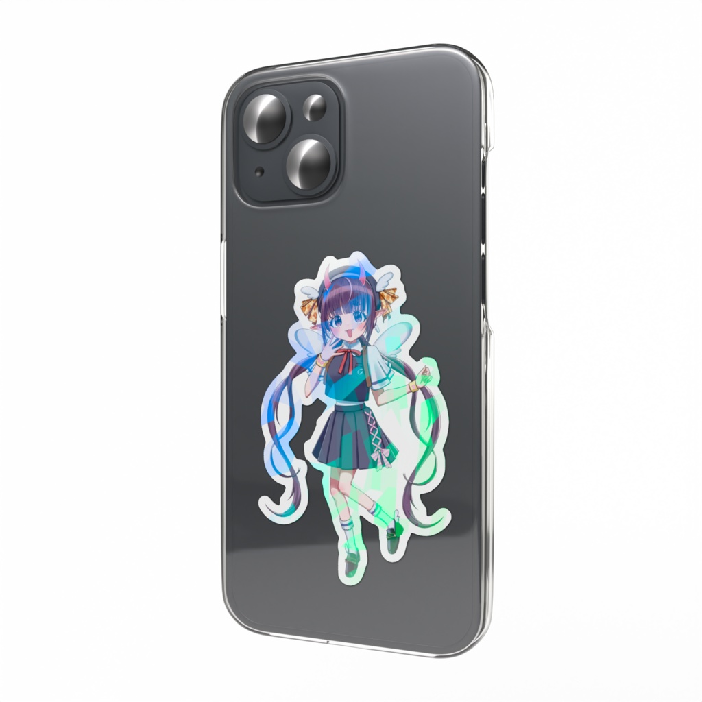 紫苑ゆかり ホログラムスマホステッカー 縦