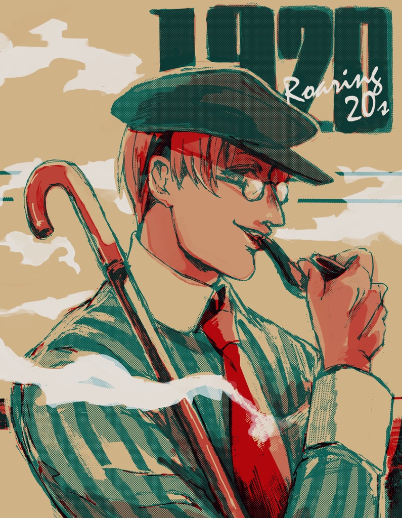 新刊 1920 アメリ力中心イラスト本 m p33 Booth 新刊 1920 アメリ力中心イラスト本 m p33 Booth