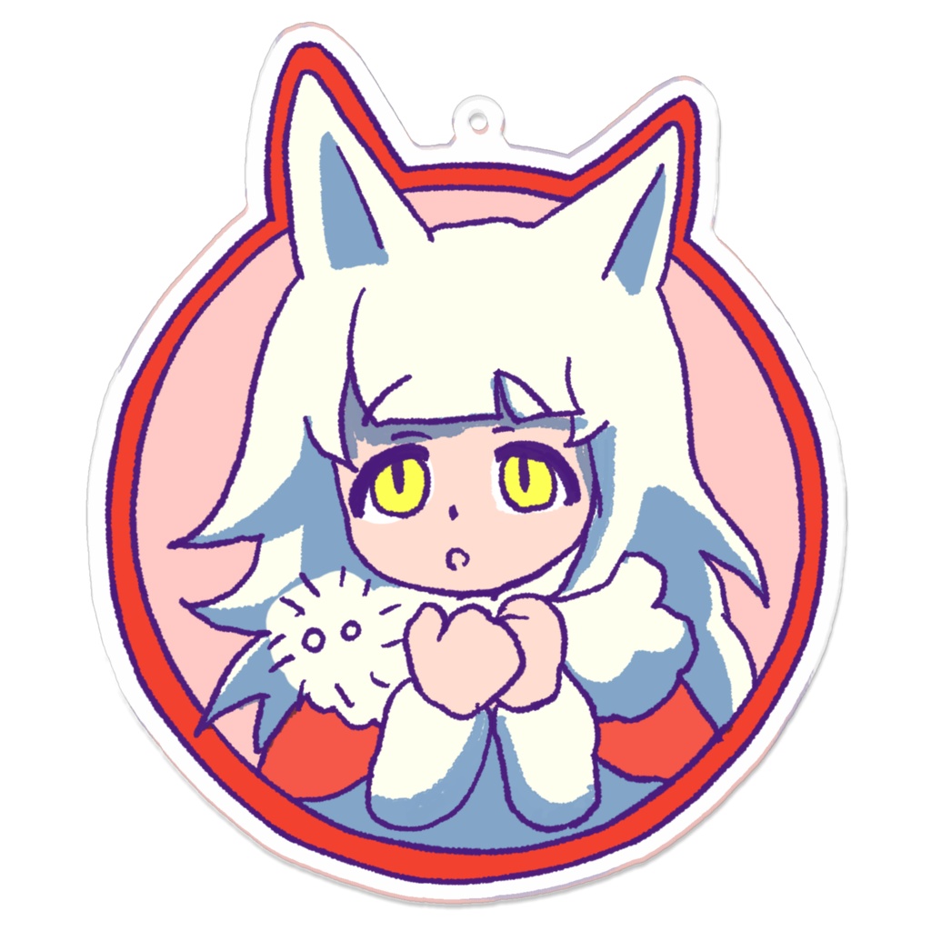 きゅうびちゃんアクキー