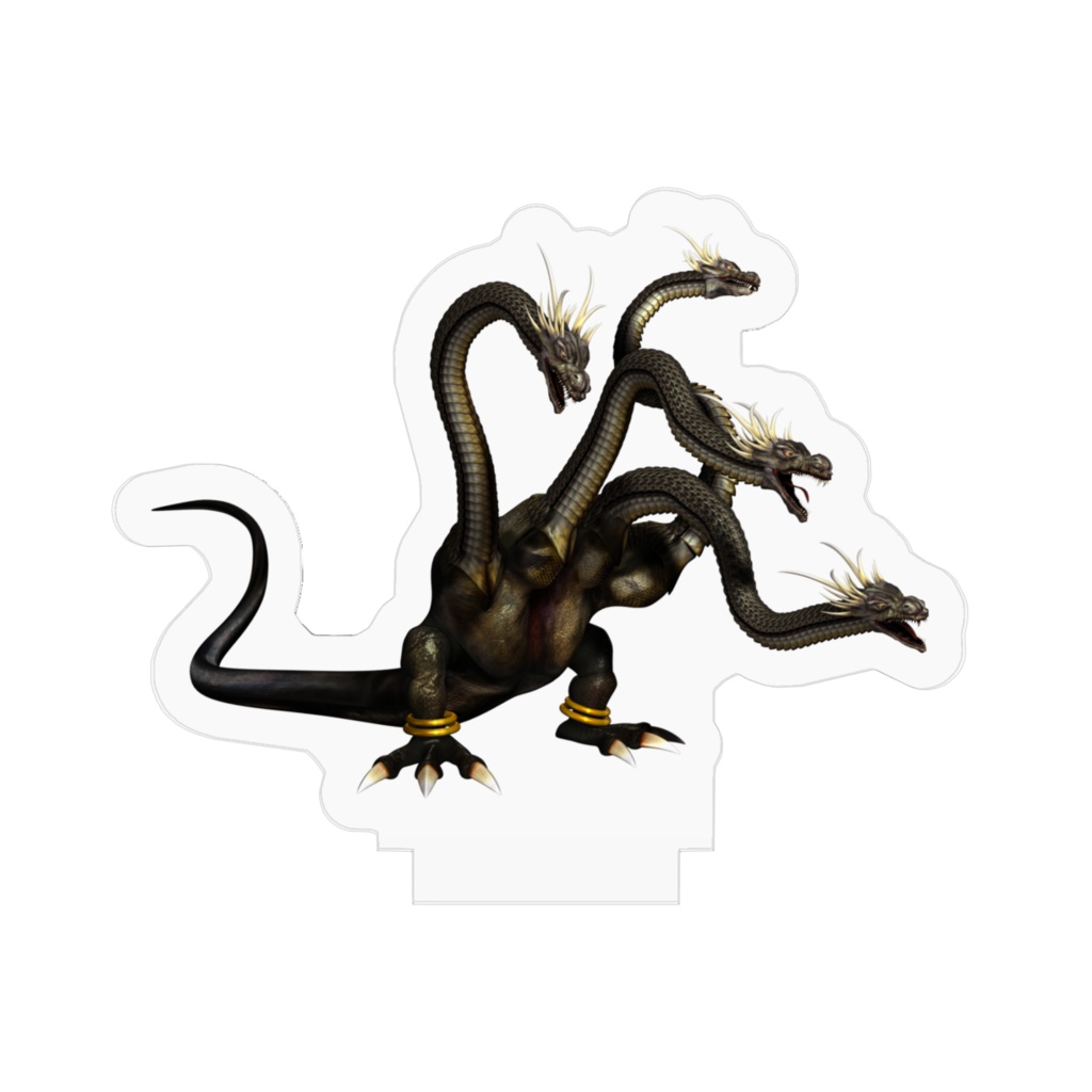 地の司氣龍(怪獣綺譚アクリルフィギュア)