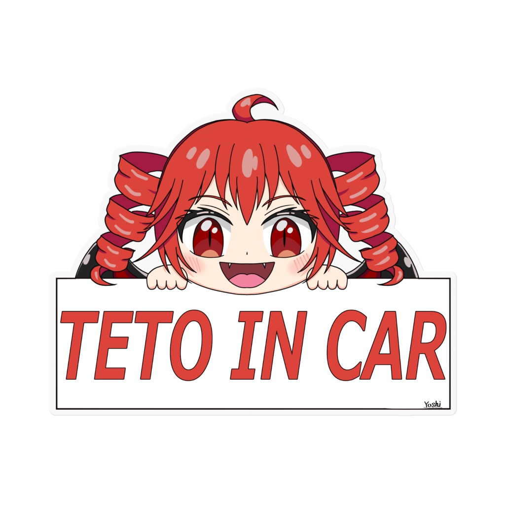 TETO IN CAR ステッカー