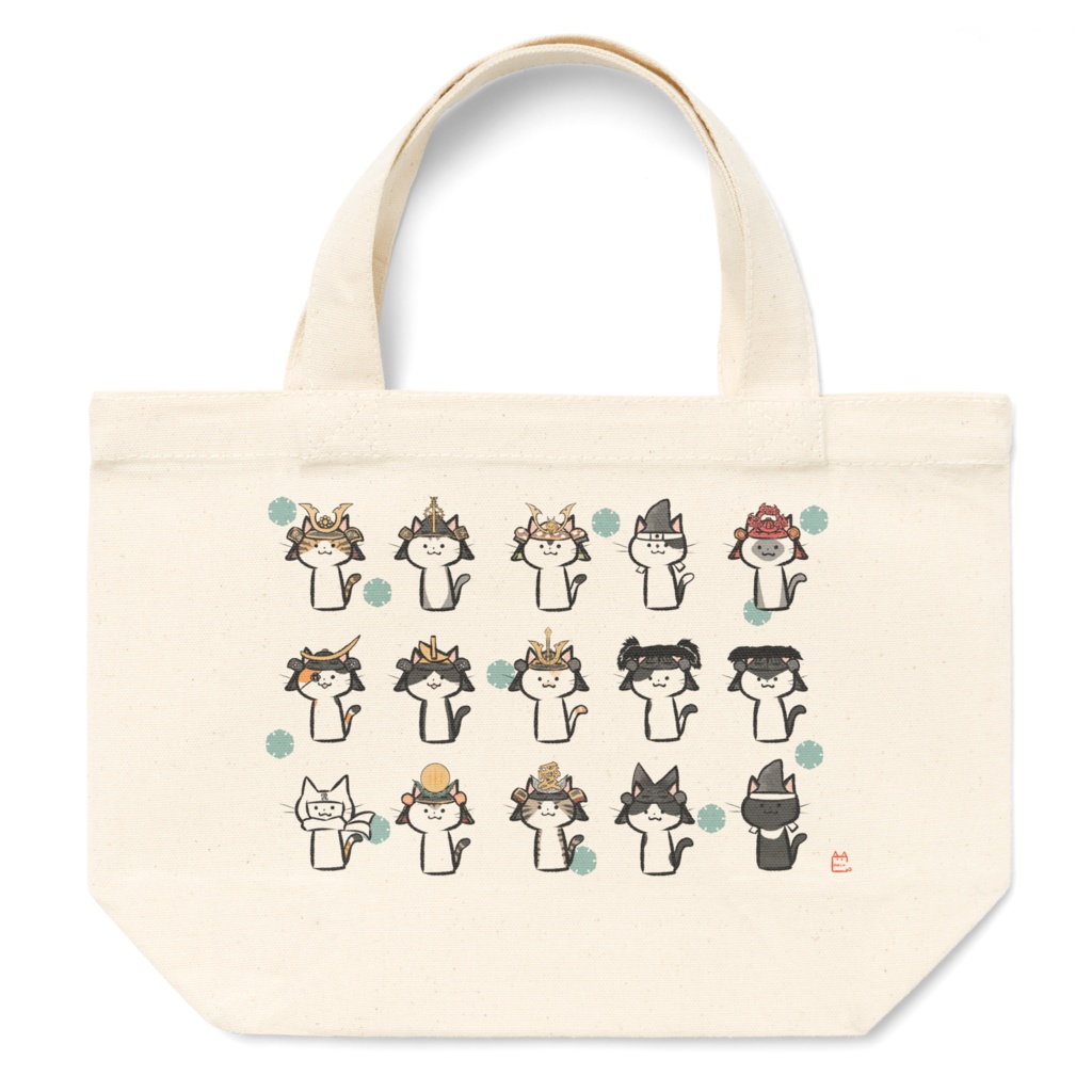 【わふうにゃんこ】トートバッグ①