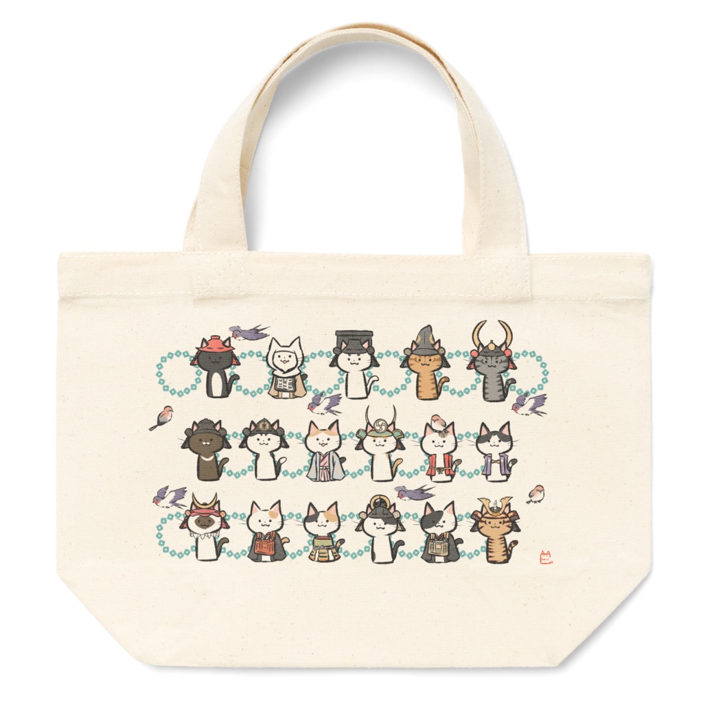 【わふうにゃんこ】トートバッグ⑪