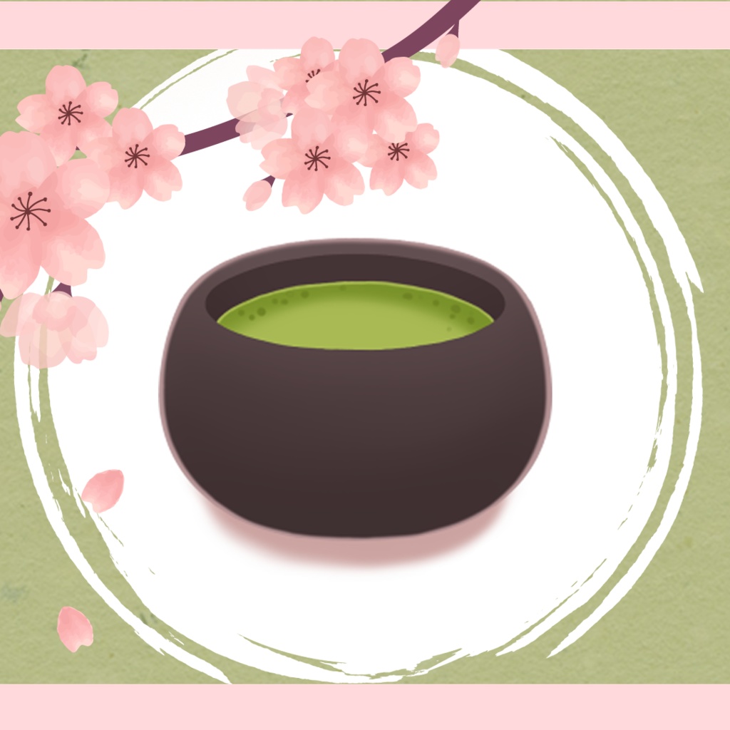 フリーBGM「お抹茶と桜」お正月/和風/まったり/free music