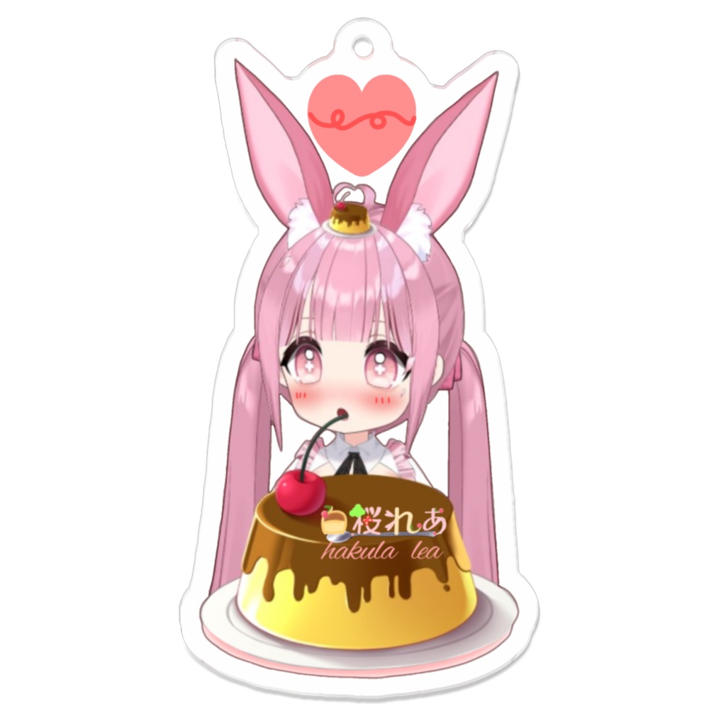 白桜れあ🌸アクリルキーホルダー