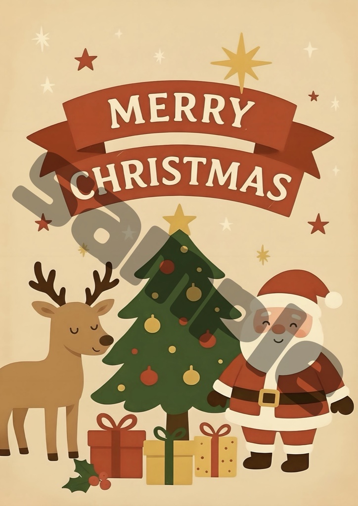 クリスマスポスター