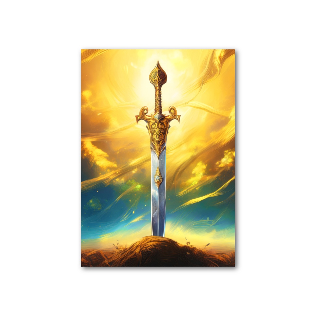 オラクルカード(ソード・風・黄・スペード)