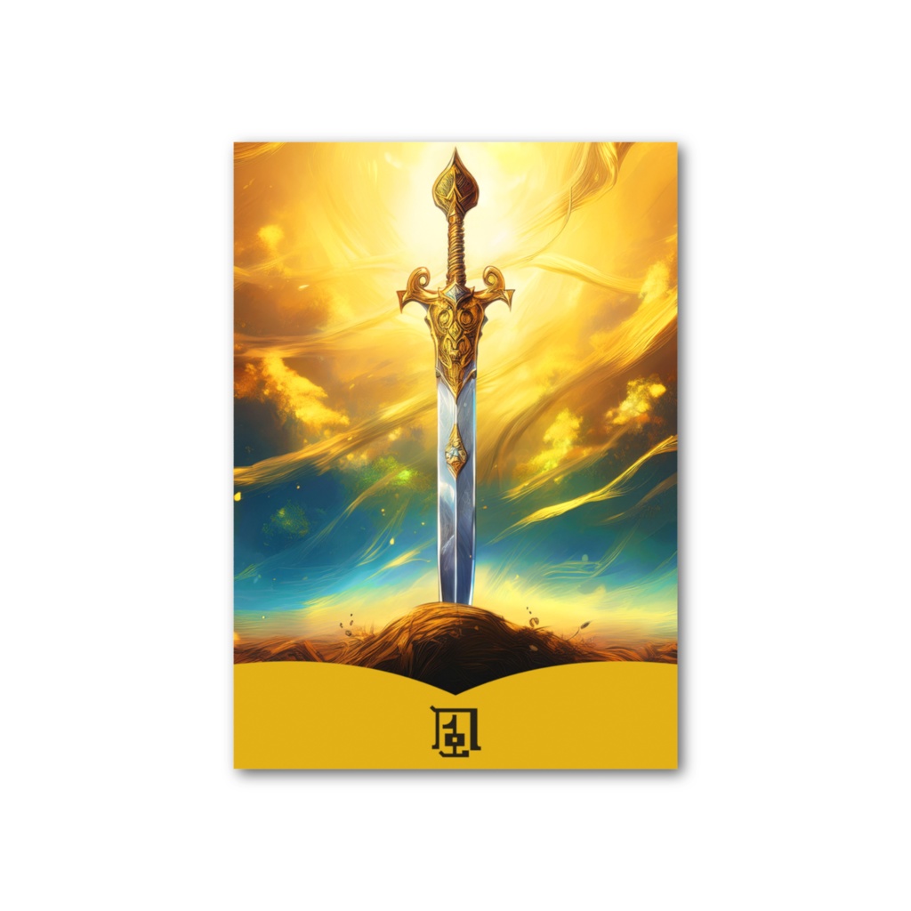 オラクルカード【風】(ソード・黄・スペード)