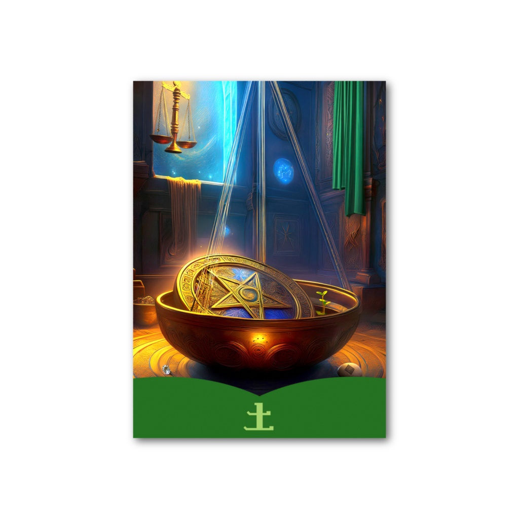 オラクルカード【土】(ペンタクル・緑・ダイヤ)