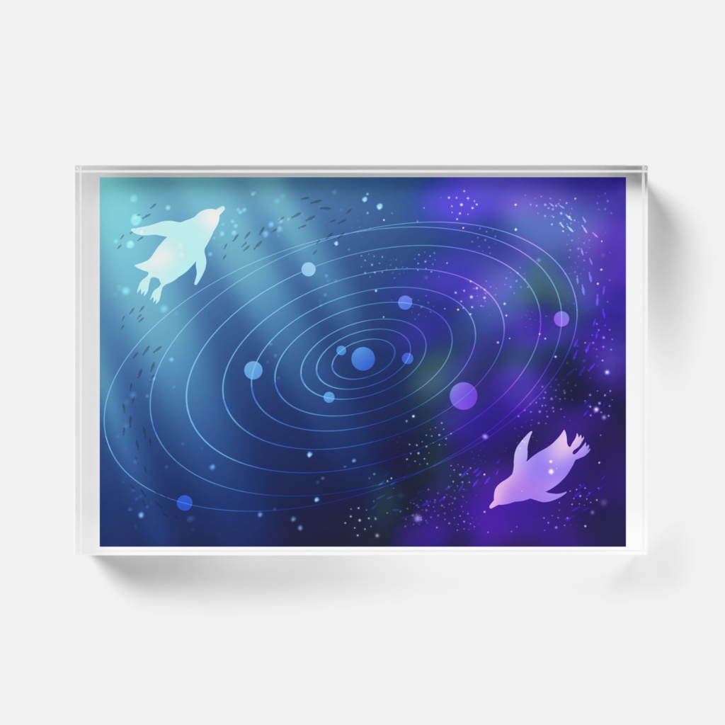 「ペンギンSFアンソロジー」アクリルブロック