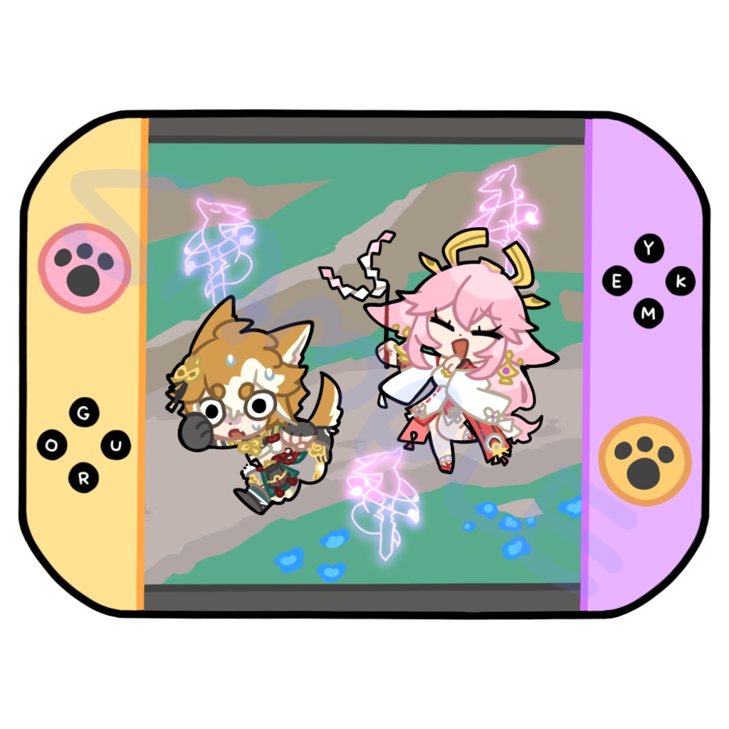 シャカシャカアクキー
