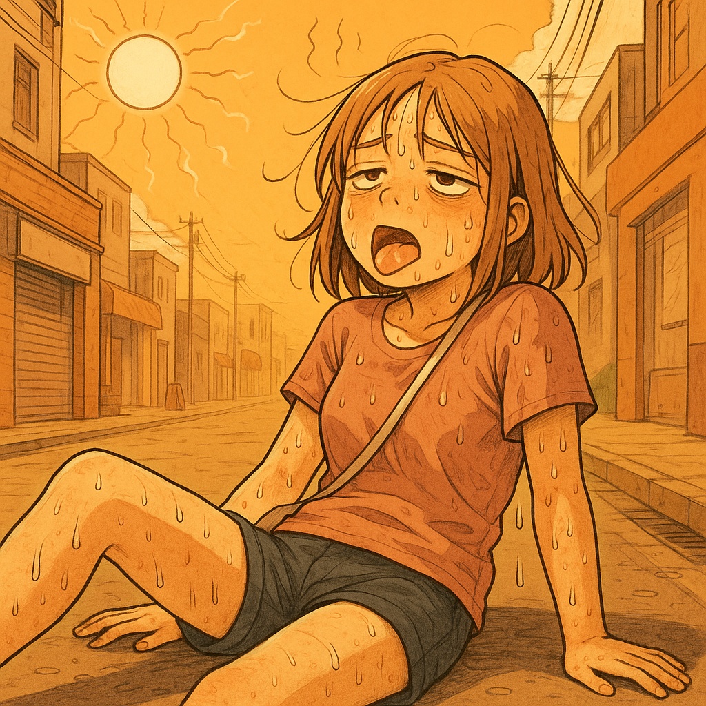 地獄の猛暑