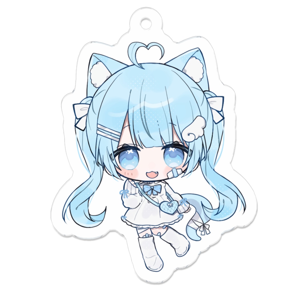 常設┊ミニキャラアクキー　私服ワンピースver.