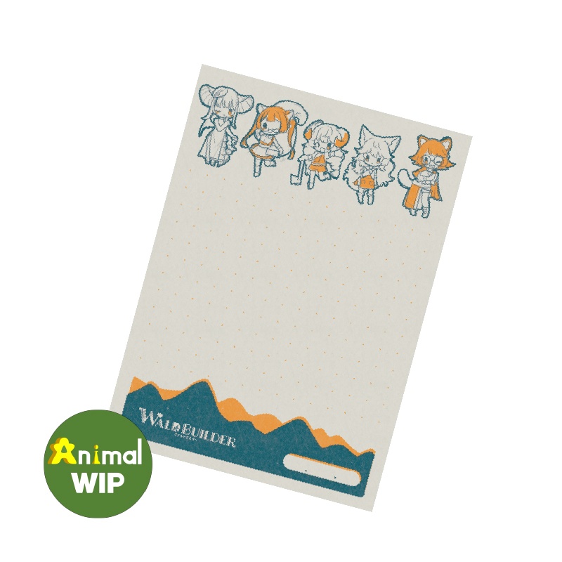 レトロメモ帳50枚綴り【fromヴァルトビルダー】