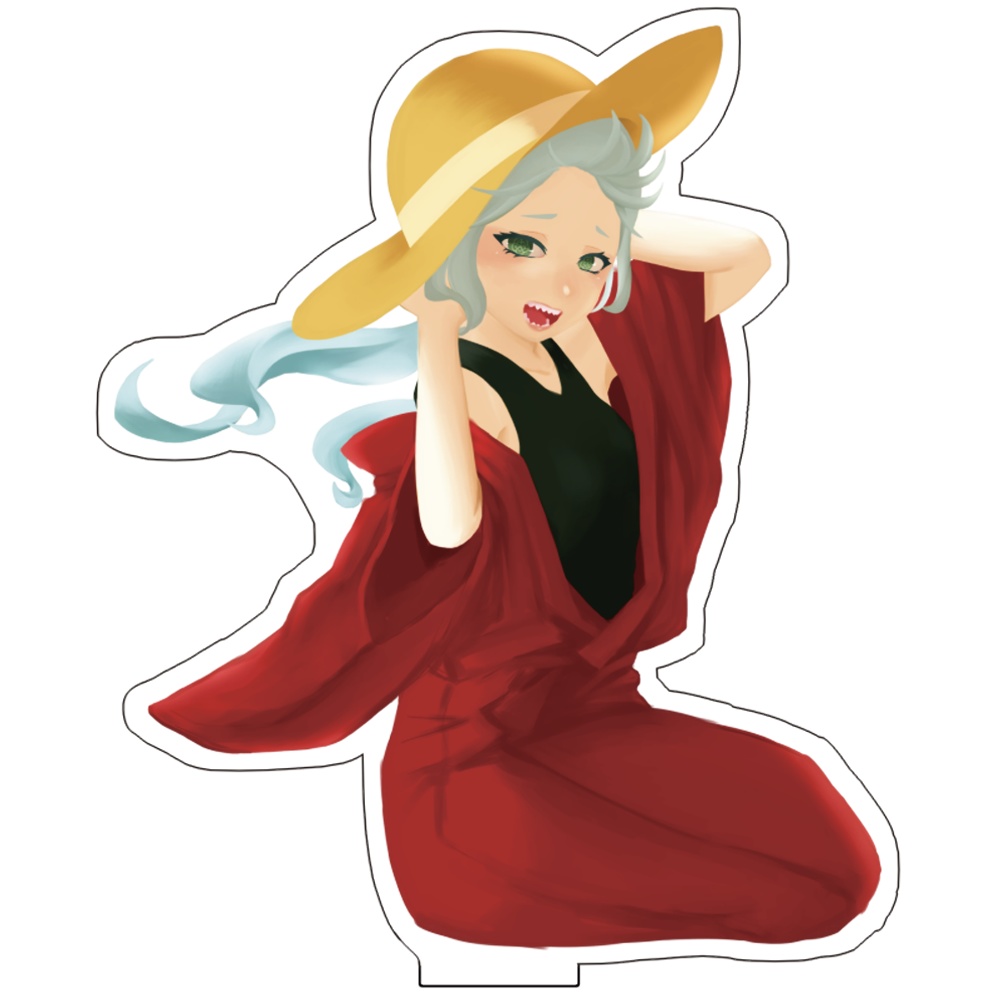 椿唄雨彗👶❄Ver.麦わら帽子 アクリルスタンド
