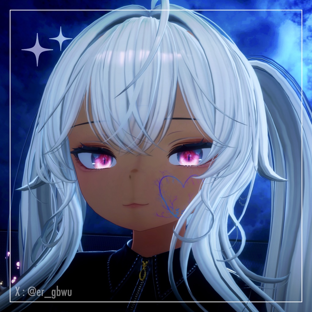 【ユギミヨ専用】ちゅるんキャットアイテクスチャ