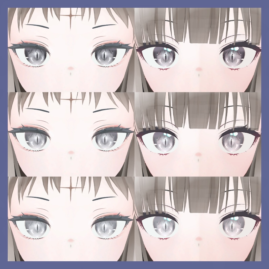 【ユギミヨ専用】ちゅるんキャットアイテクスチャ