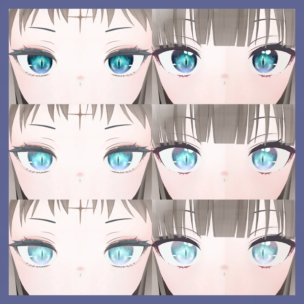 【ユギミヨ専用】ちゅるんキャットアイテクスチャ