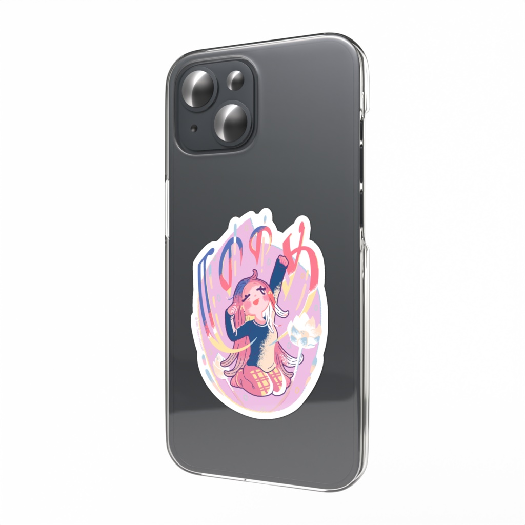 スマホ用　えとことステッカー【しののめ】