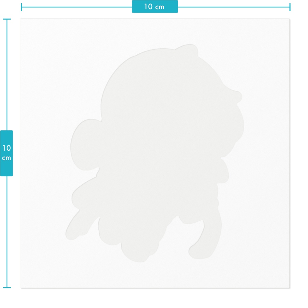 V3周年記念/風矢ミニキャラステッカー