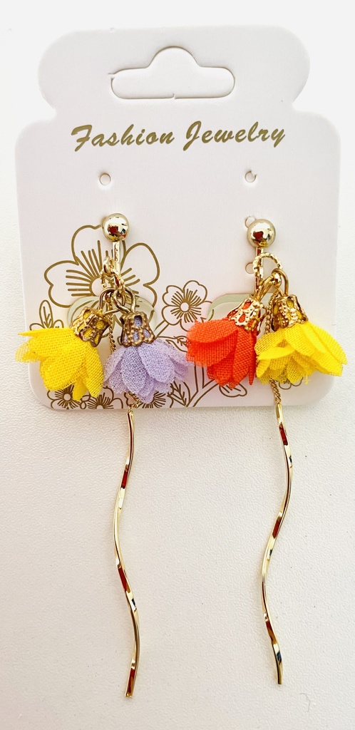 お花のイヤリング