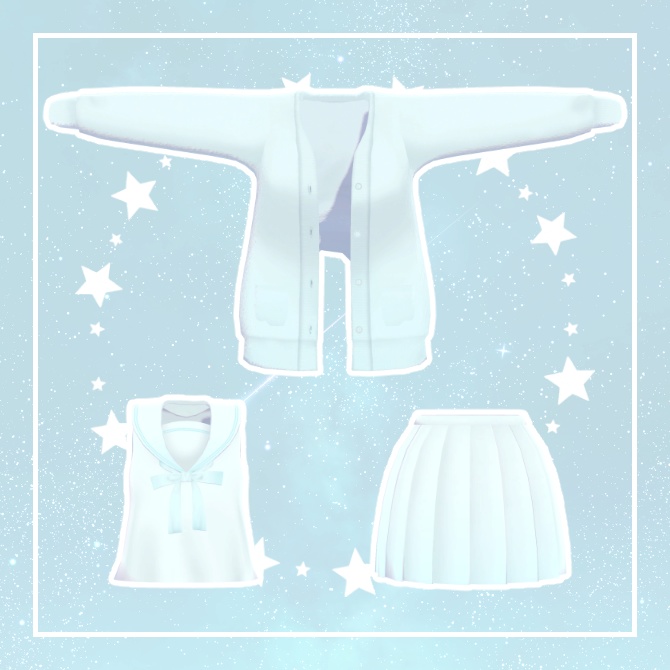 【真冬用】まっしろセーラー