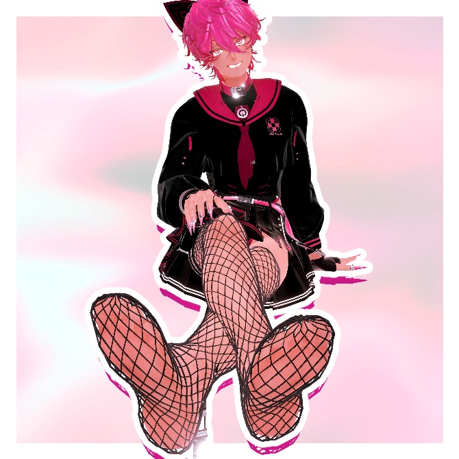 【斑霞用】fishnet -網タイツ-