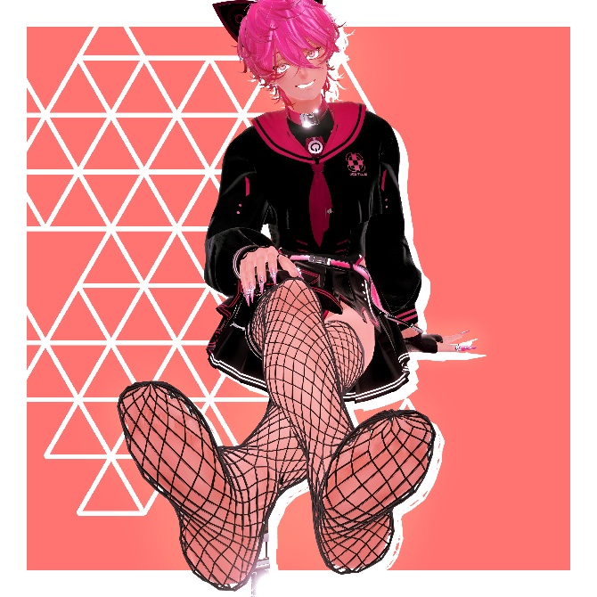 【斑霞用】fishnet -網タイツ-