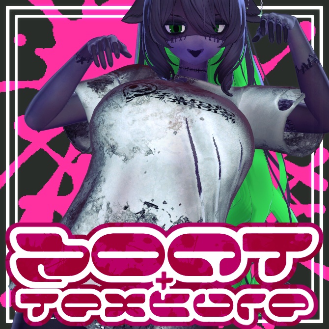 ◆期間限定無料◆【5アバター対応】ゾンT+Body Texture