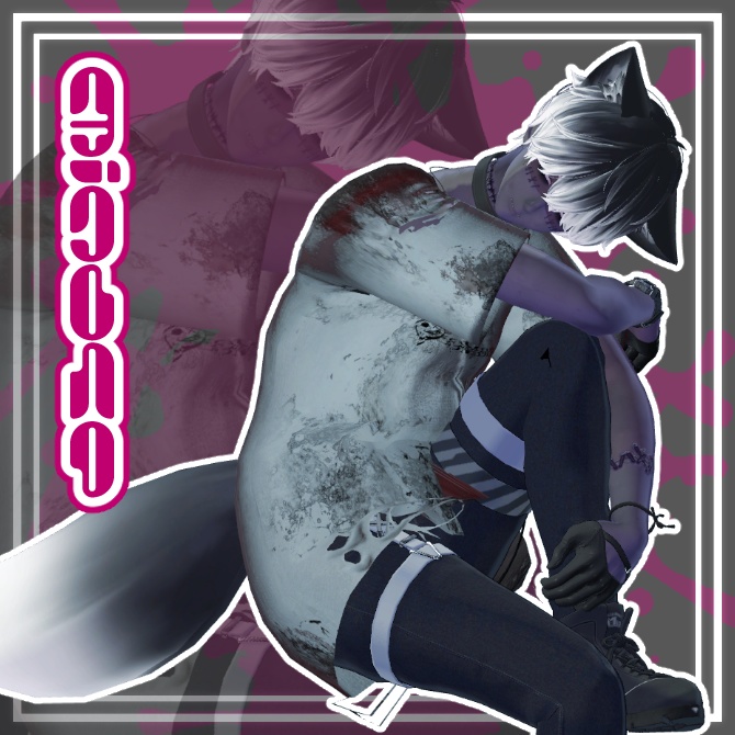 【5アバター対応】ゾンT+Body Texture