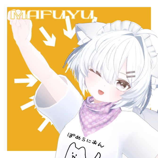 【無料】首巻きバンダナ【7アバター対応】