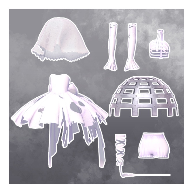 【3アバター対応】Phantom Bride