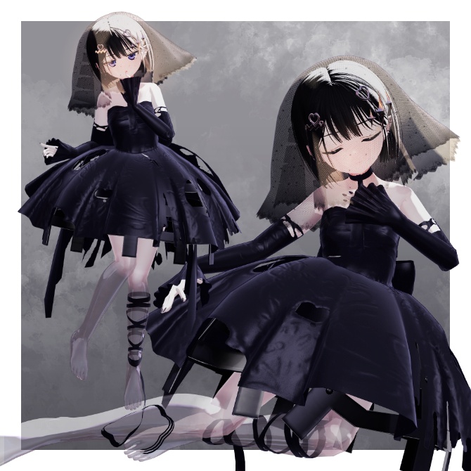 【3アバター対応】Phantom Bride